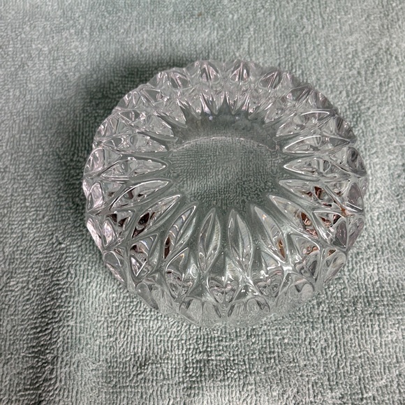 Gorham Clear Crystal Candy Dish Vintage Althea Pattern - Picture 5 of 8